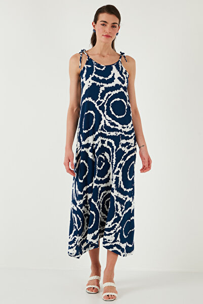 Lela Μακρύ φόρεμα με λουράκι με κανονική εφαρμογή 5865732