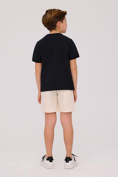 Nebbati Bg Store Boy's Black Tshirt