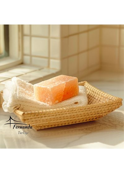 Fernanda 4 Pieces 100% Natural Himalayan Rock Salt Organogenic Soap