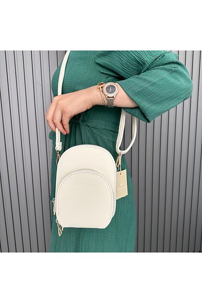 Armine White Bag - AR38406 Model