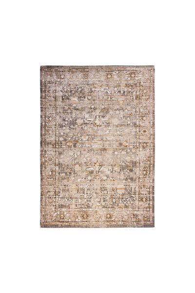 Homelux Rectangular Rug, Cotton, 170X240, Grey, Orange