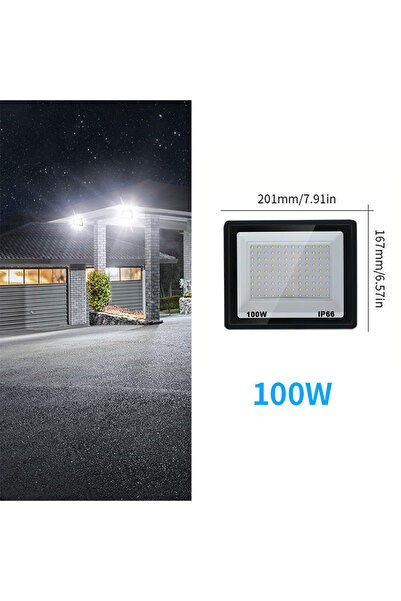 Choice كشاف LED أبيض بارد 220 فولت (175-265 فولت) 100 واط 220 فولت 110 فولت 1...