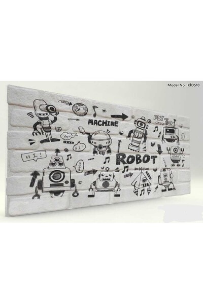 NRY Tuğla Çocuk Odası Strafor Duvar Paneli NR 046