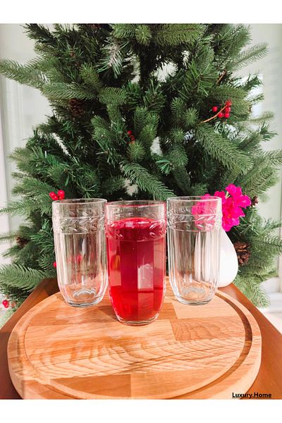 Madame Coco Medeline 4-Piece Soft Drink Glass Set 350 ml