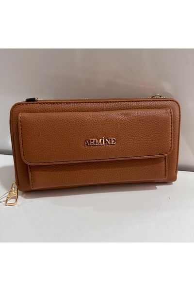Armine Bag Flat Tan Ar26809