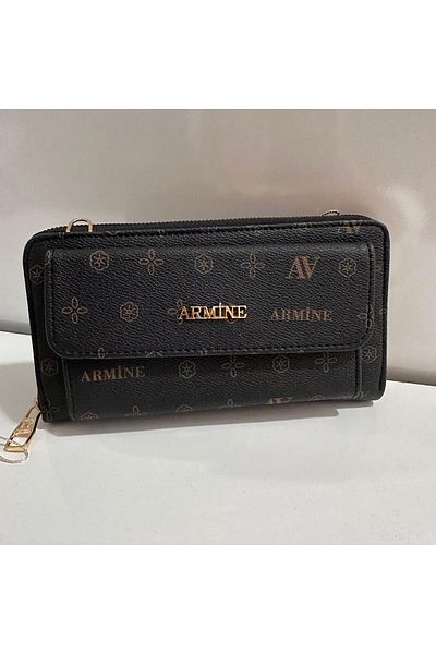 Armine Bag Printed Black Ar26808