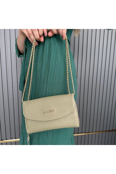 Armine ARC1407 Model KHaki Bag - Laser Cut