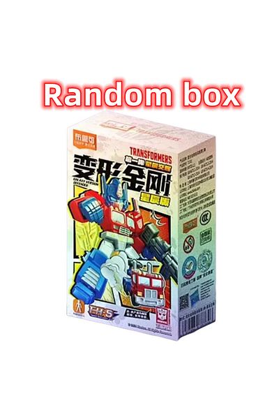 Choice 1pcs 1/12pcs Mini Transformer 5.5cm Optimus Prime Bumblebee Megatron Thundercracker Robot Action Fig