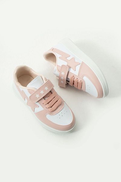 ALTUNTAŞ Pantofi negri unisex pentru copii - pantofi sport cu velcro