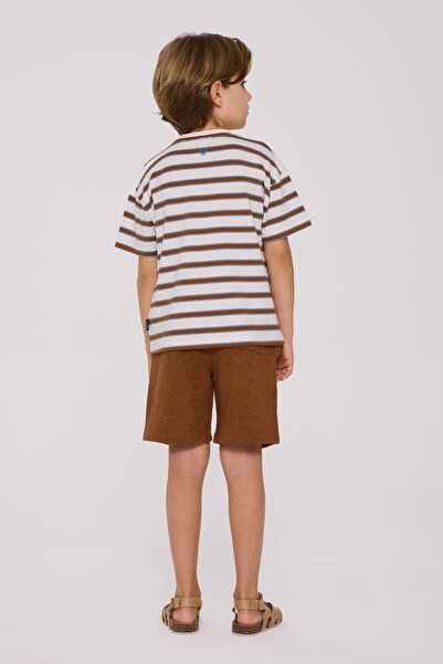 Nebbati Bg Store Boy's Striped Tshirt
