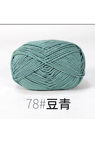 Choice 78 40-50 جم/مجموعة 4 طبقات من القطن الحليبي (80%) غزل حياكة مصبوغ تطري...