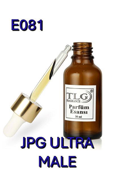 TLG E081 Jpg Ultra Male Alkolsüz Erkek Parfüm Esansı, 30 ml