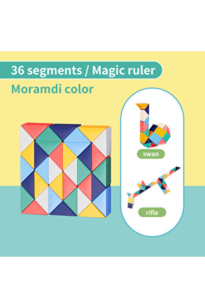 Choice مسطرة سحرية من ماكارون مسطرة سحرية ثلاثية الأبعاد مكعبات ألغاز ملتوية ...