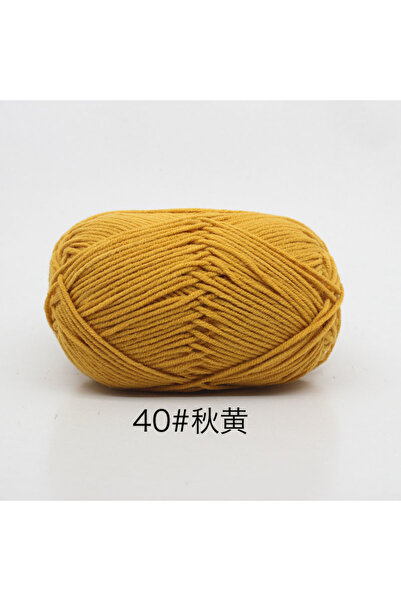Choice 40 40-50 جم/مجموعة 4 طبقات من القطن الحليبي (80%) غزل حياكة مصبوغ تطري...