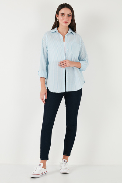 Lela Сорочка з довгими рукавами та кишенями Regular Fit СОРОЧКА 6772895