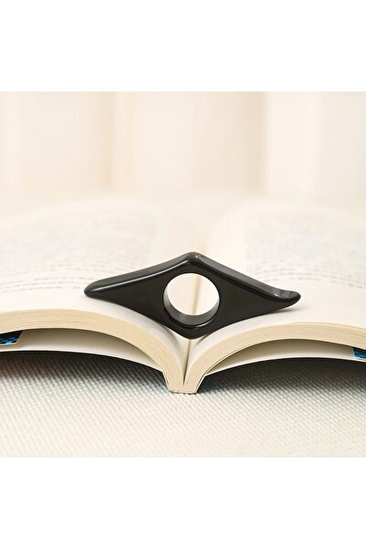 Choice حامل صفحات كتاب الإبهام G1331A أسود قطعة واحدة من علامات الكتب المطبوع...