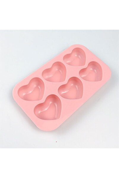 Choice قالب معجنات الشوكولاتة الوردي بستة ألواح، أداة من أدوات الخبز في المطب...