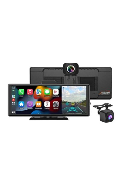 newdaki WİFİ Android 10.2 İnç CarPlay.4K Ön Ve Arka Kamralı 128Gb Kart Destekli Multi Medya Oynatıcı