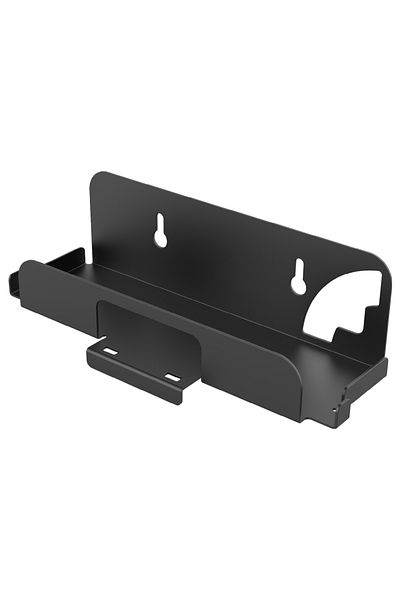VKTECH black Wall Mount Host Stand with Controller Hook Stand Holder Handle Storage Rack for Switch/Switch