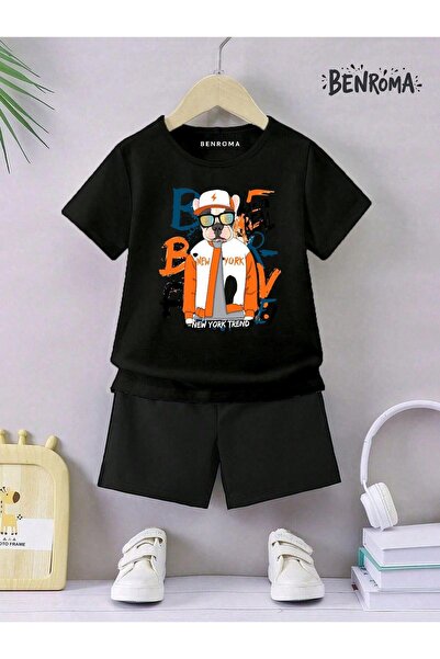 BENROMA Unisex set dječjih šortsa - Sa printom karaktera