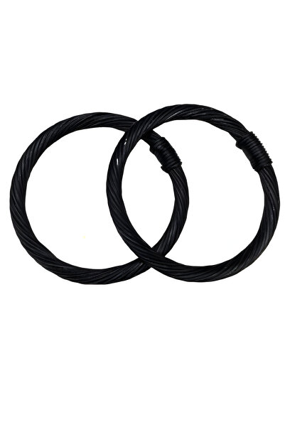 EleganTShoP Κομψή λαβή τσάντας από μπαμπού και ρατάν, μοντέλο O, 17 εκ. K110