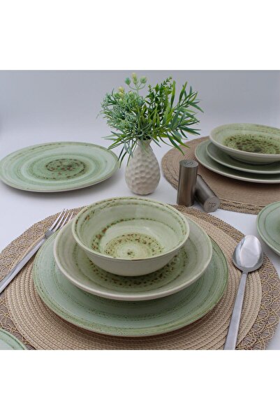 Arna Porselen Safir 24 Parça Yemek Takımı