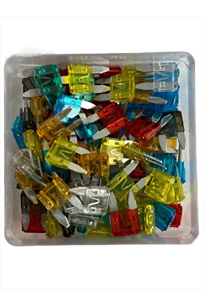 Bıçak Sigorta Mini Karışık (100 ADET) AEM13-1030 Üniversal Tüm Araçlara Uyumludur.