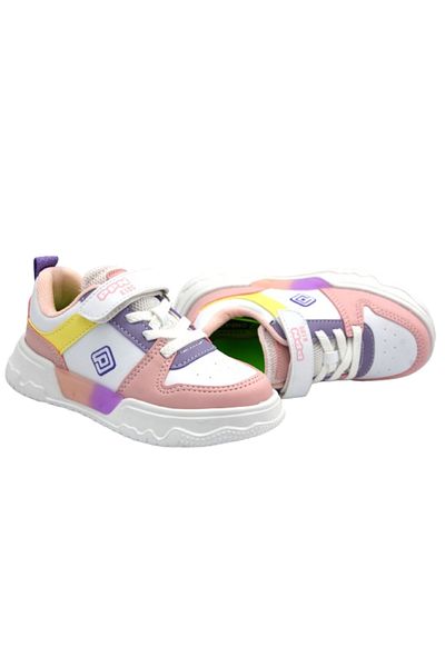 pepino Py25-1603 Phlon Light Sole Lighted Children's Sports Shoes White Powder