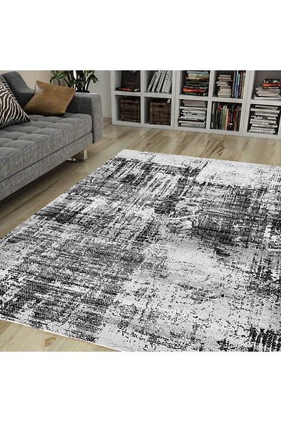 Homelux Ryo rug, rectangular, 230X290 cm, abstract, grey, polyester