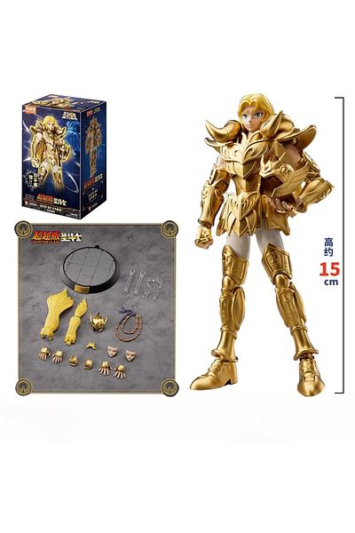 Choice Aries Mu (IN STOCK)blokees Original Gold Saint Seiya Sagittarius Aiolos Pegasus Tenma Champion Class