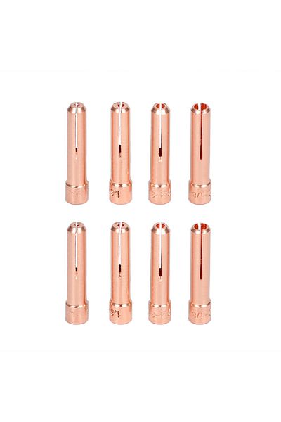 Toorise 55pcs 55pcs TIG Welding Torch Nozzle Ring Cover Gas Lens Glass Cup Kit TIG WP-17/18/26 High Temperat