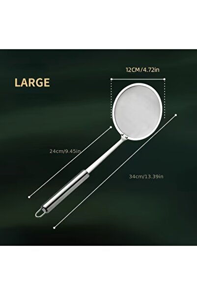 Choice 100 شبكة مصفاة 12 سم شبكة دقيقة من الفولاذ المقاوم للصدأ 304 مصفاة عصي...