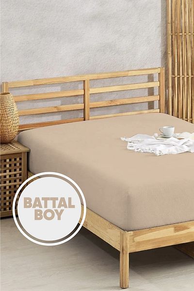 Eponj Home Oversized Cotton Combed Cotton Jersey - Elastic Sheet