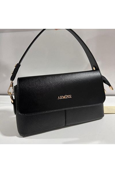 Armine Bag Flat Black Ar34701