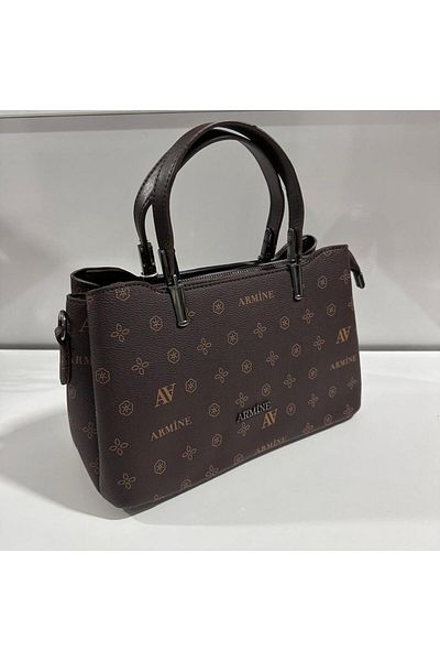 Armine Bag Printed Coffee Ar31103