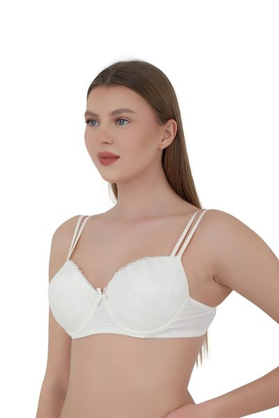 Merry Secret's Light C Cup Women's Bra - Without Padding and Underwire Lace