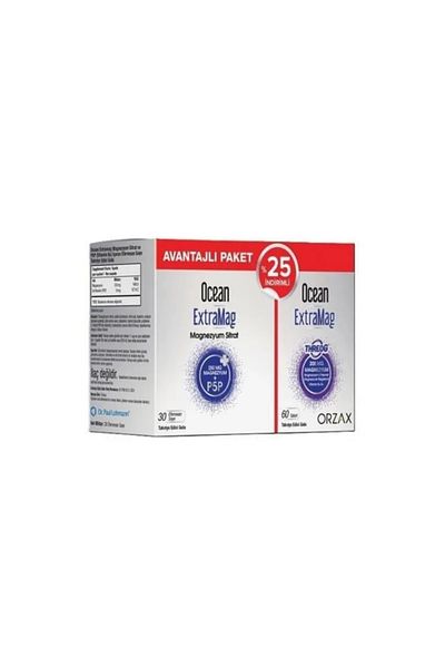 Orzax Ocean Extramag 30 Sachets + Extramag Threog 60 Tablets