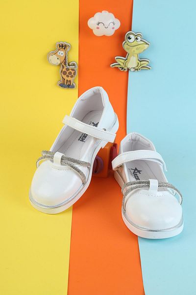 Moda Lime Balerini moderni ortopedici pentru fete - Balerini colorați și casual cu detalii de piatră