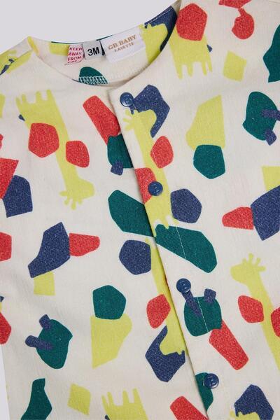 Layette BG Store Baby Boy Patterned Overalls