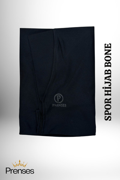 PRENSES Düz Spor Hijab - Premium Atletik Sporcu Hazır Konforlu Tesettür Sport...
