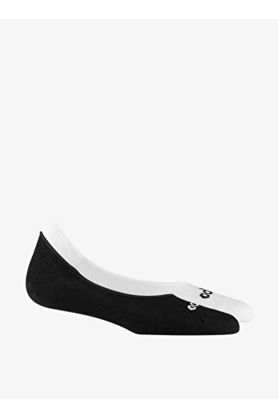adidas Solid No Show Sports Socks - Set of 2