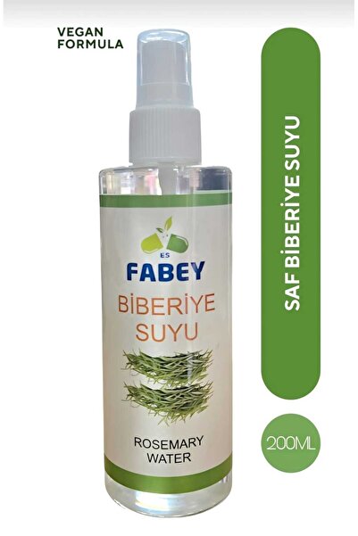 FABEY ماء إكليل الجبل المضاد لتساقط الشعر ودعم نمو الشعر، طبيعي 100% - 200 مل