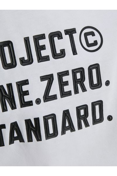 Jack & Jones Back Slogan Print Crew Neck T-Shirt