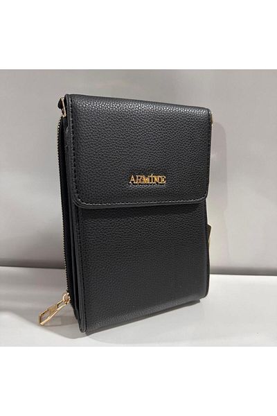 Armine Bag Flat Black Ar26608