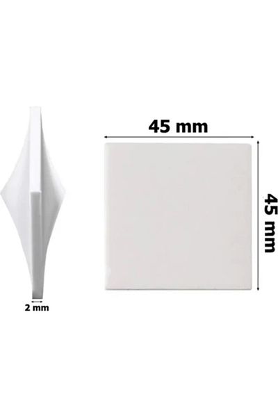 ardini White Double Sided Foam Tape - Pack of 10