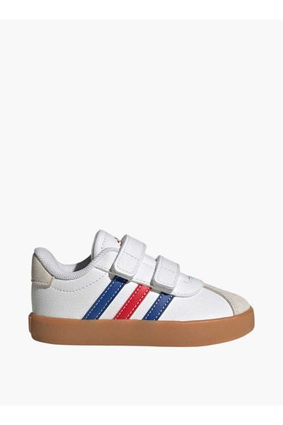 adidas Logo Detail Sneakers with Hook and Loop Closure - VL COURT 3 0 CF I