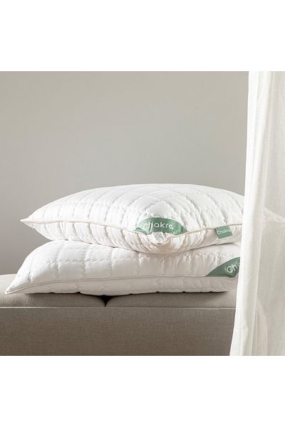 Chakra Kapok Pillow 50x70 Cm White