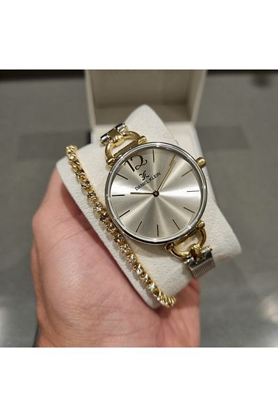 Daniel Klein Dk012860D-05 Women's Wristwatch with Gift Bracelet