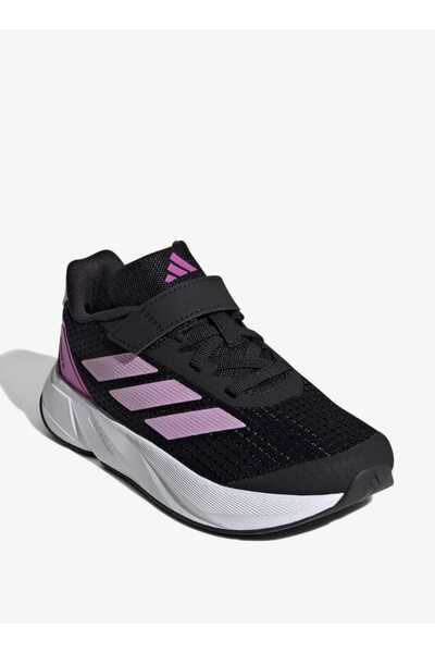 adidas Girls' Panelled Sports Shoes with Hook and Loop Closure -Duramo SL  EL K