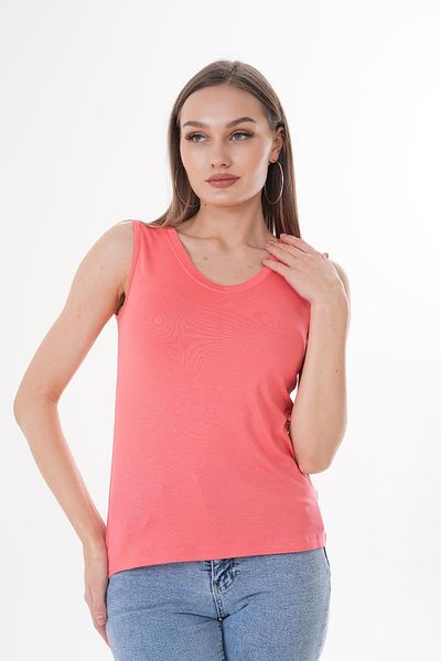 ŞİMAL Women's Front Back V Neck Undershirt 250037   -